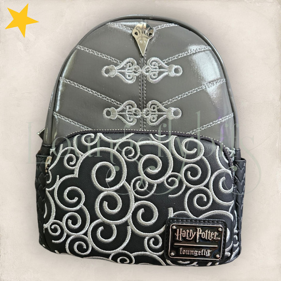 LOUNGEFLY HARRY POTTER BELLATRIX LESTRANGE BACKPACK * UK EXCLUSIVE - Picture 5 of 10